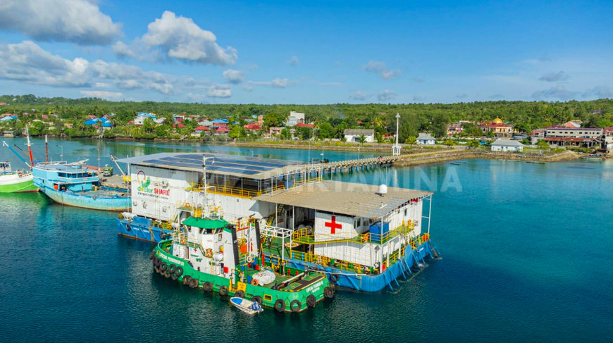 COLLABORATING WITH DOCTORSHARE, PIS PRESENTS FLOATING HOSPITAL SERVICES FOR PAPUA 